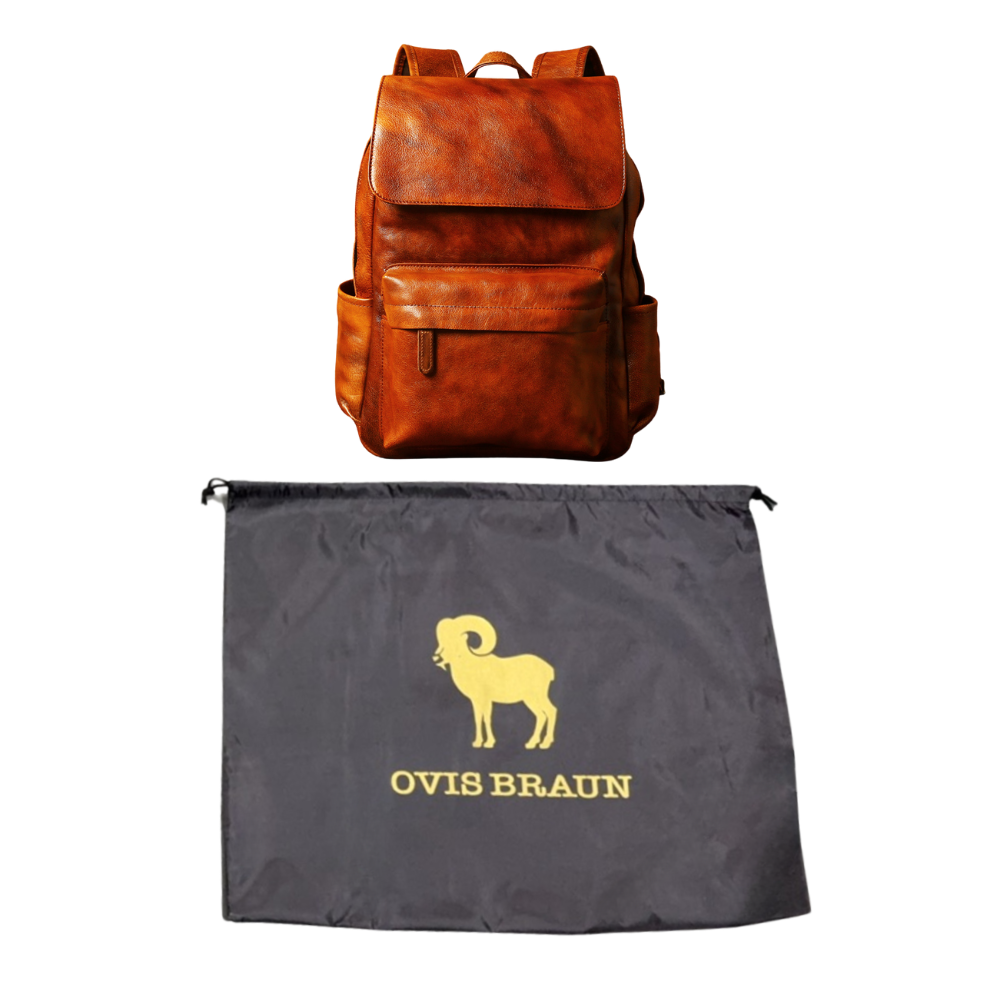 JEFFERSON LEATHER BACKPACK