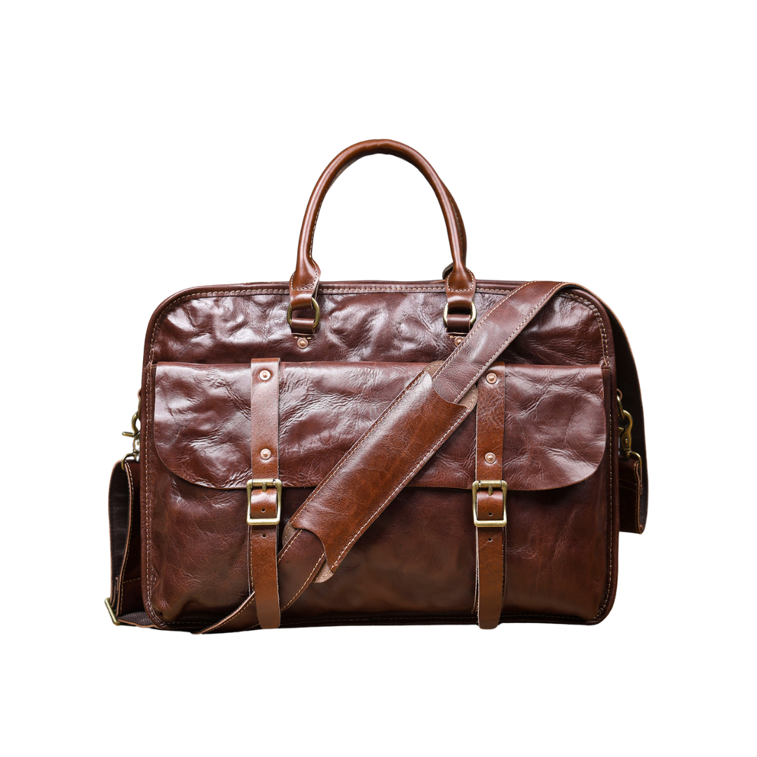 DURANT LEATHER BRIEFCASE