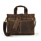 BISON LEATHER MESSENGER