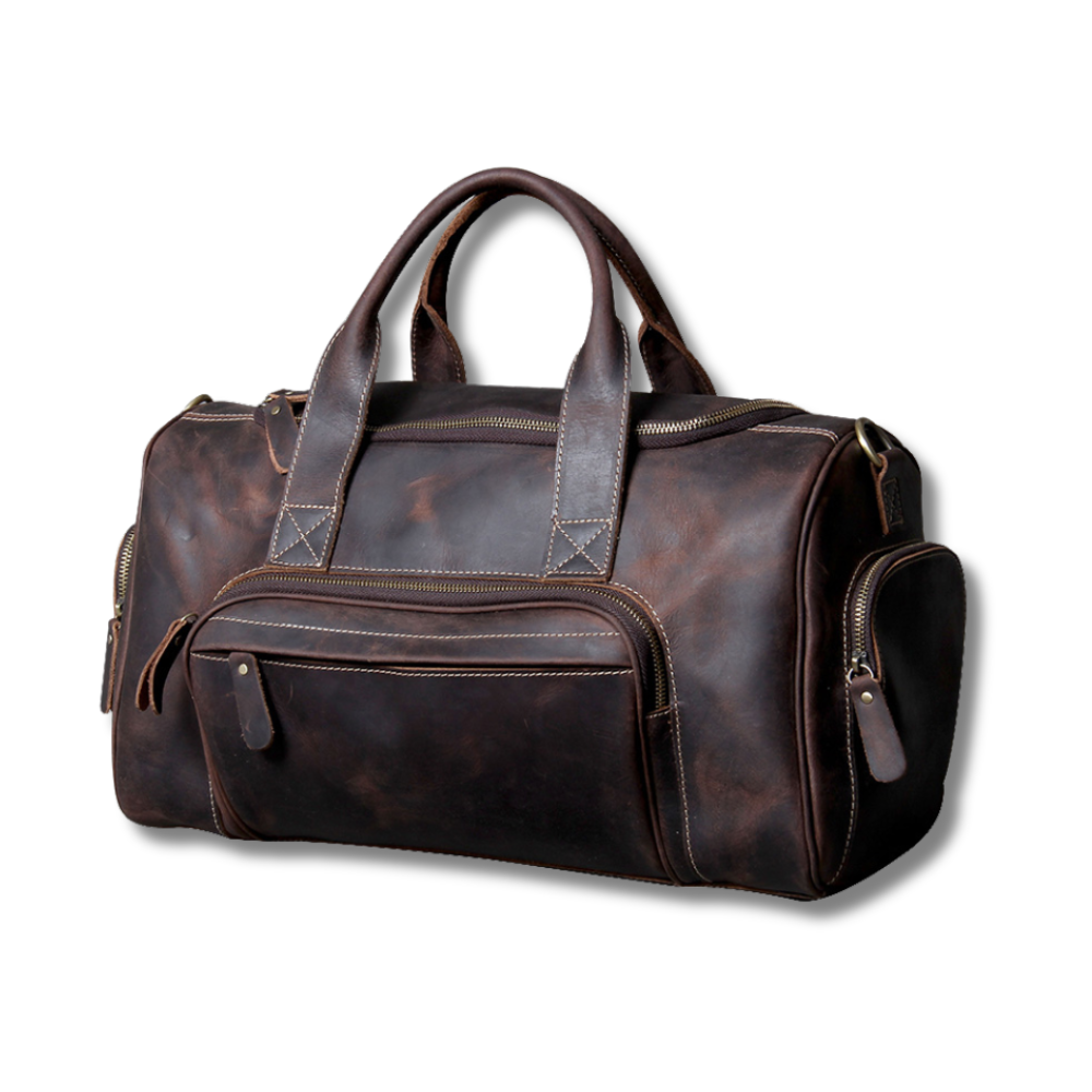 ASPEN LEATHER WEEKENDER