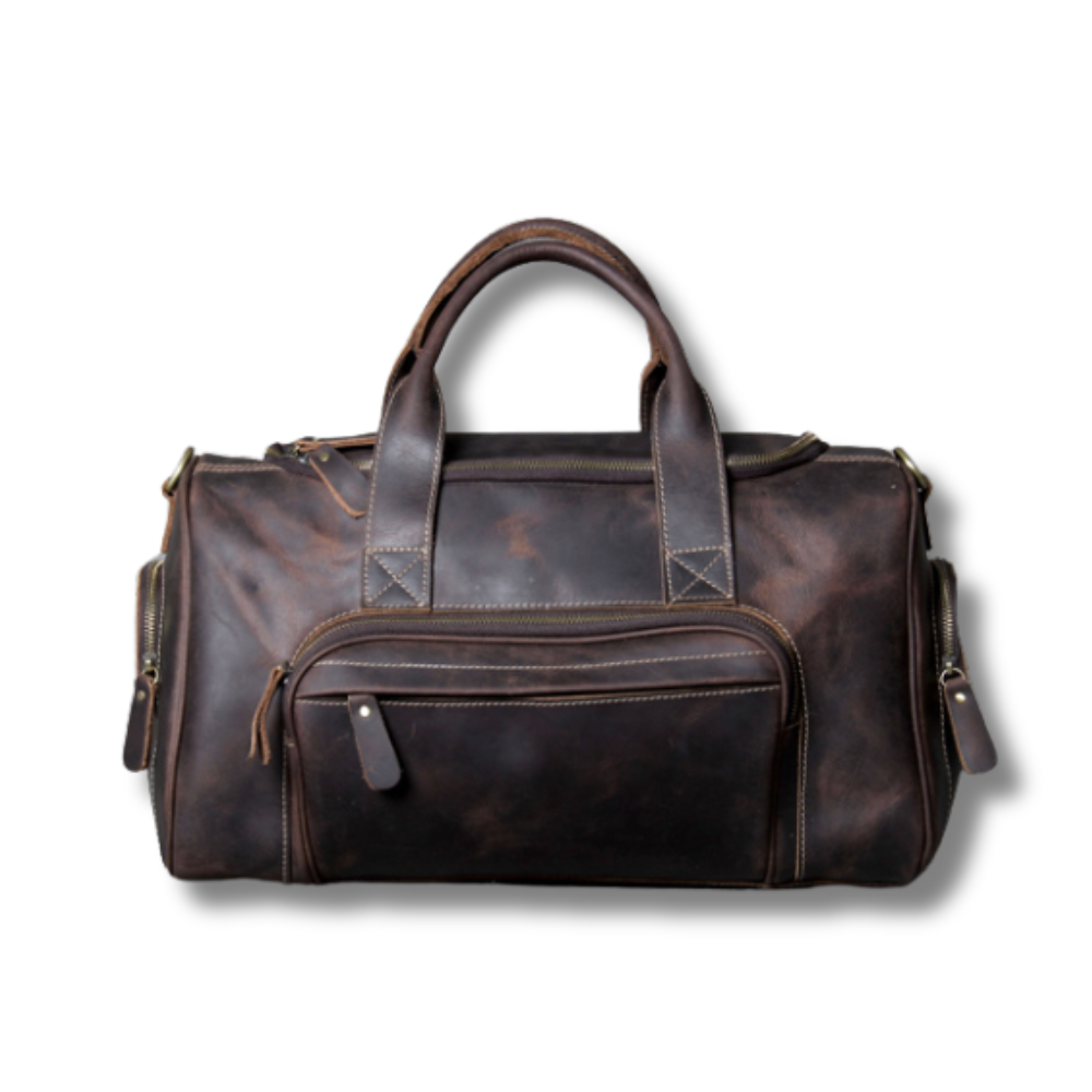 ASPEN LEATHER WEEKENDER