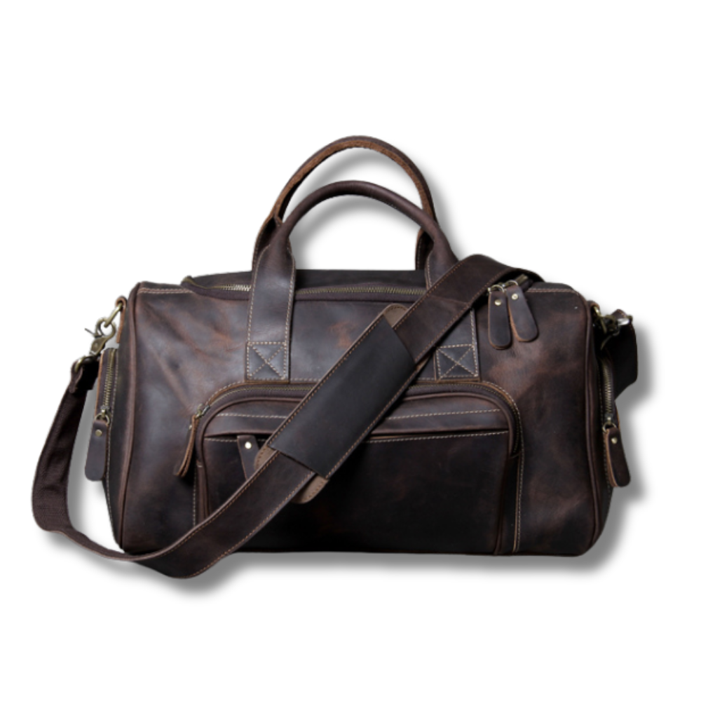 ASPEN LEATHER WEEKENDER