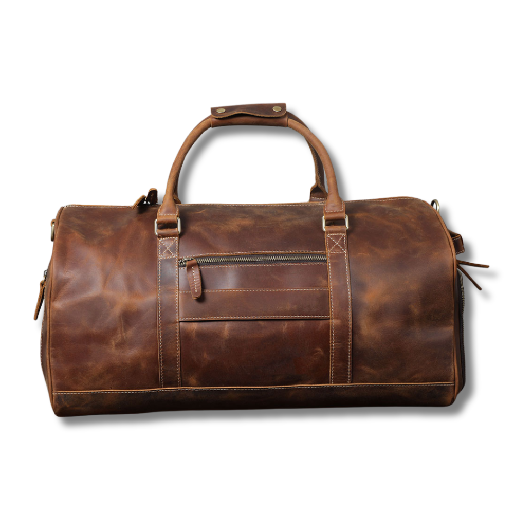 JEFFERSON LEATHER DUFFEL BAG