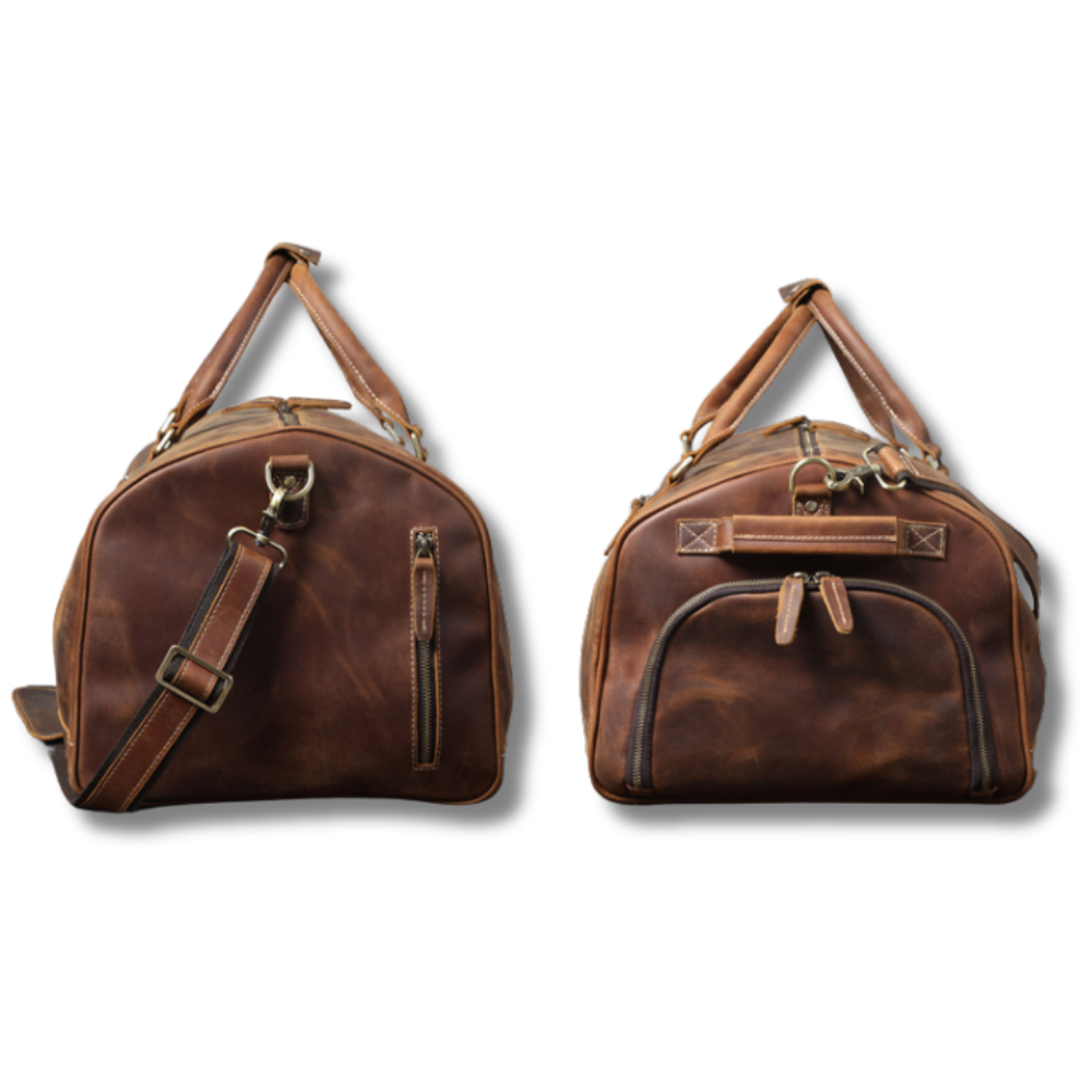 JEFFERSON LEATHER DUFFEL BAG