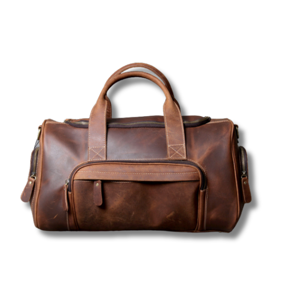ASPEN LEATHER WEEKENDER