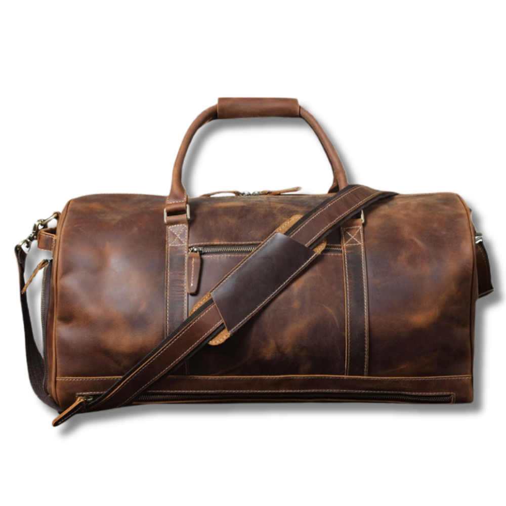 JEFFERSON LEATHER DUFFEL BAG