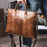 HAMILTON LEATHER TOTE