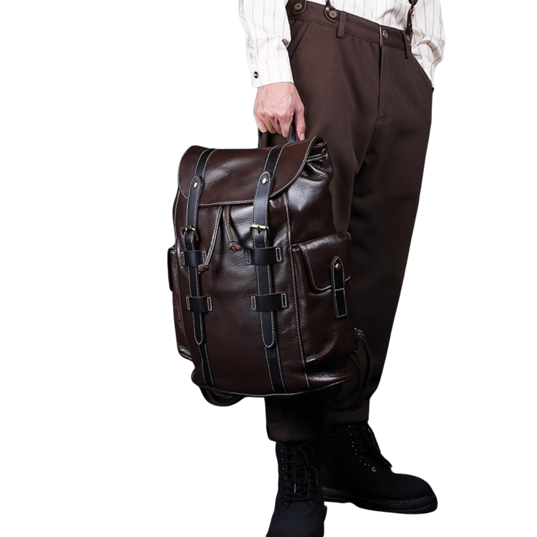 TIMBERLINE LEATHER BACKPACK