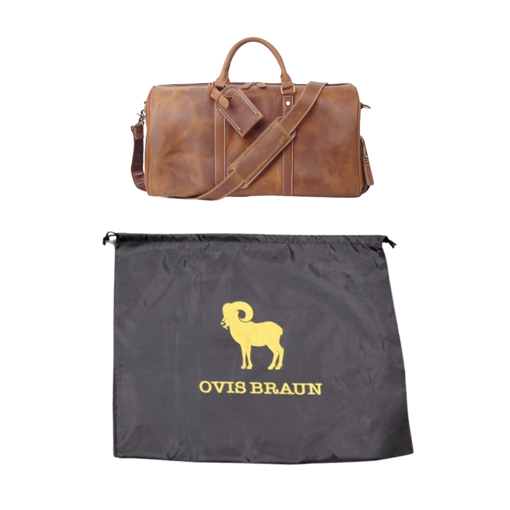 DENVER WEEKENDER LEATHER DUFFEL BAG