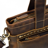 BISON LEATHER MESSENGER