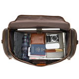 MAVERICK LEATHER DUFFEL