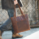 ASPEN LEATHER TOTE