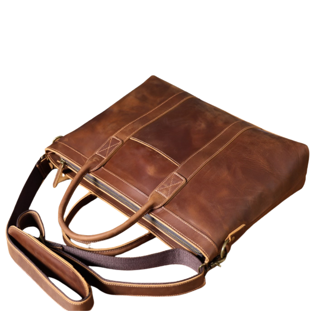 HAMILTON LEATHER TOTE