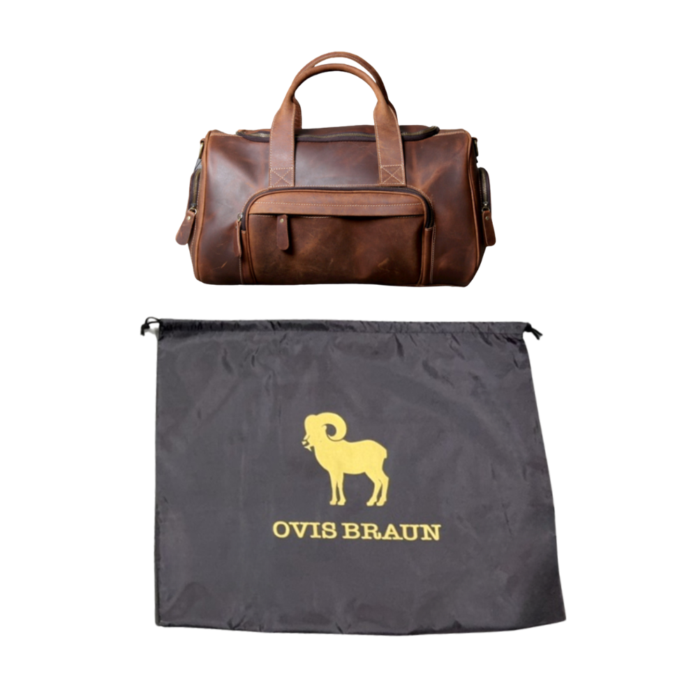 ASPEN LEATHER WEEKENDER