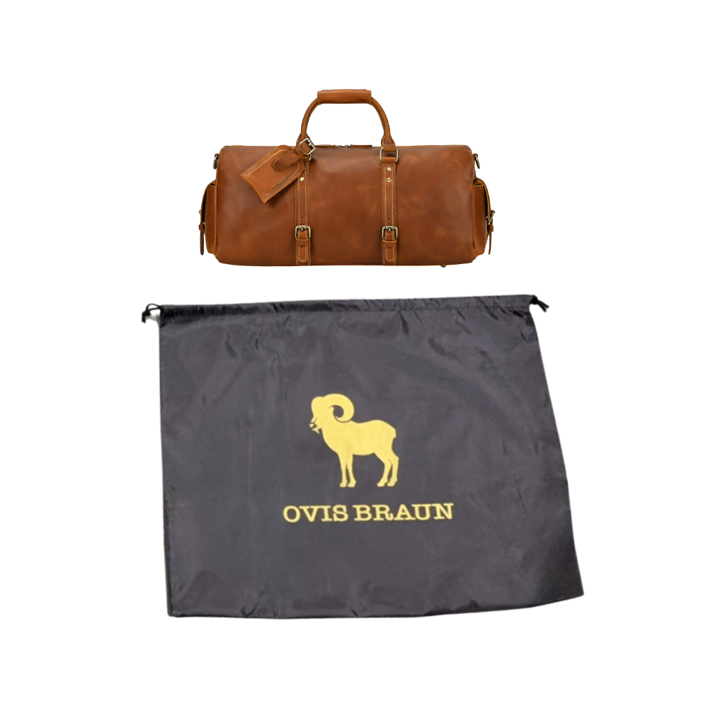 LONGS PEAK LEATHER DUFFEL BAG