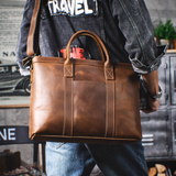 HAMILTON LEATHER TOTE