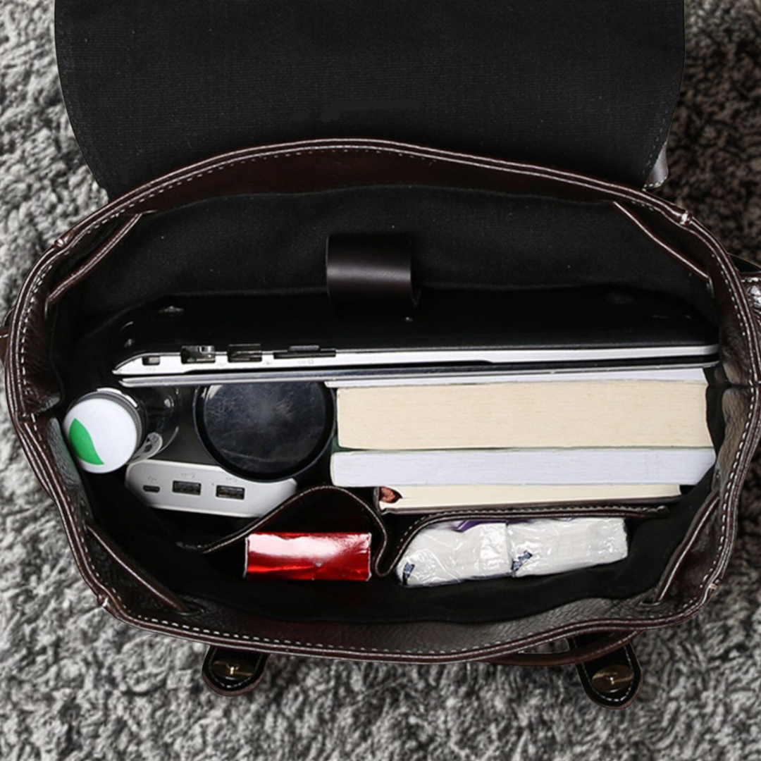 TIMBERLINE LEATHER BACKPACK