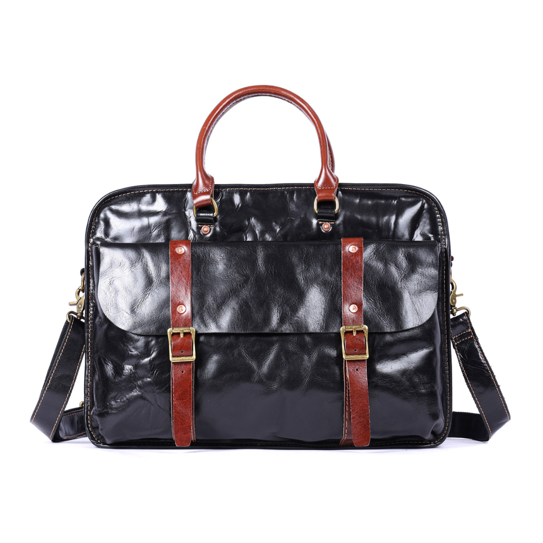DURANT LEATHER BRIEFCASE