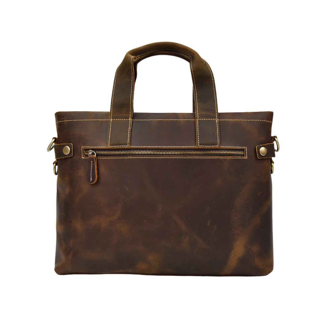 BISON LEATHER MESSENGER