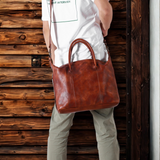 DENVER LEATHER CARRYALL