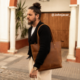 ASPEN LEATHER TOTE